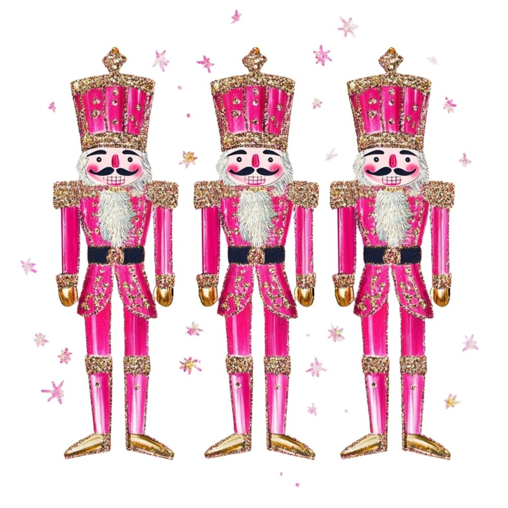 Girly Pink Nutcrackers