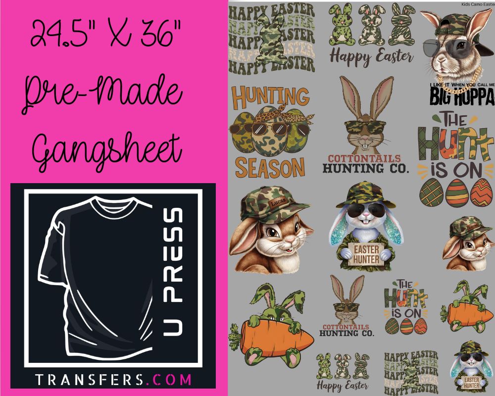 Kids Camo Easter