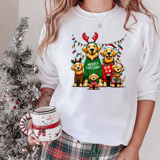 Christmas Dog Family