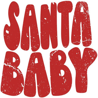Santa Baby Groovy Distressed