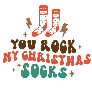 You Rock My Christmas Socks