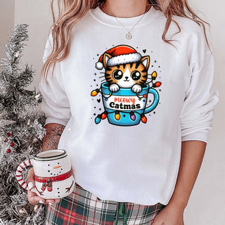 Meowy Catmas In Cup