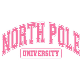 North Pole University Pink