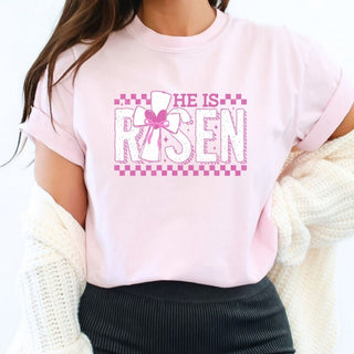 He Is Risen Checkered