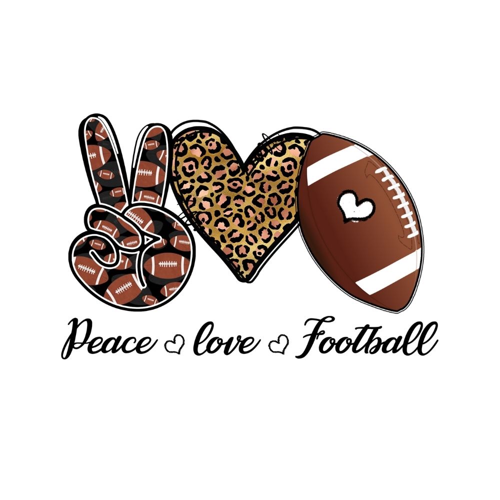 Peace love Football