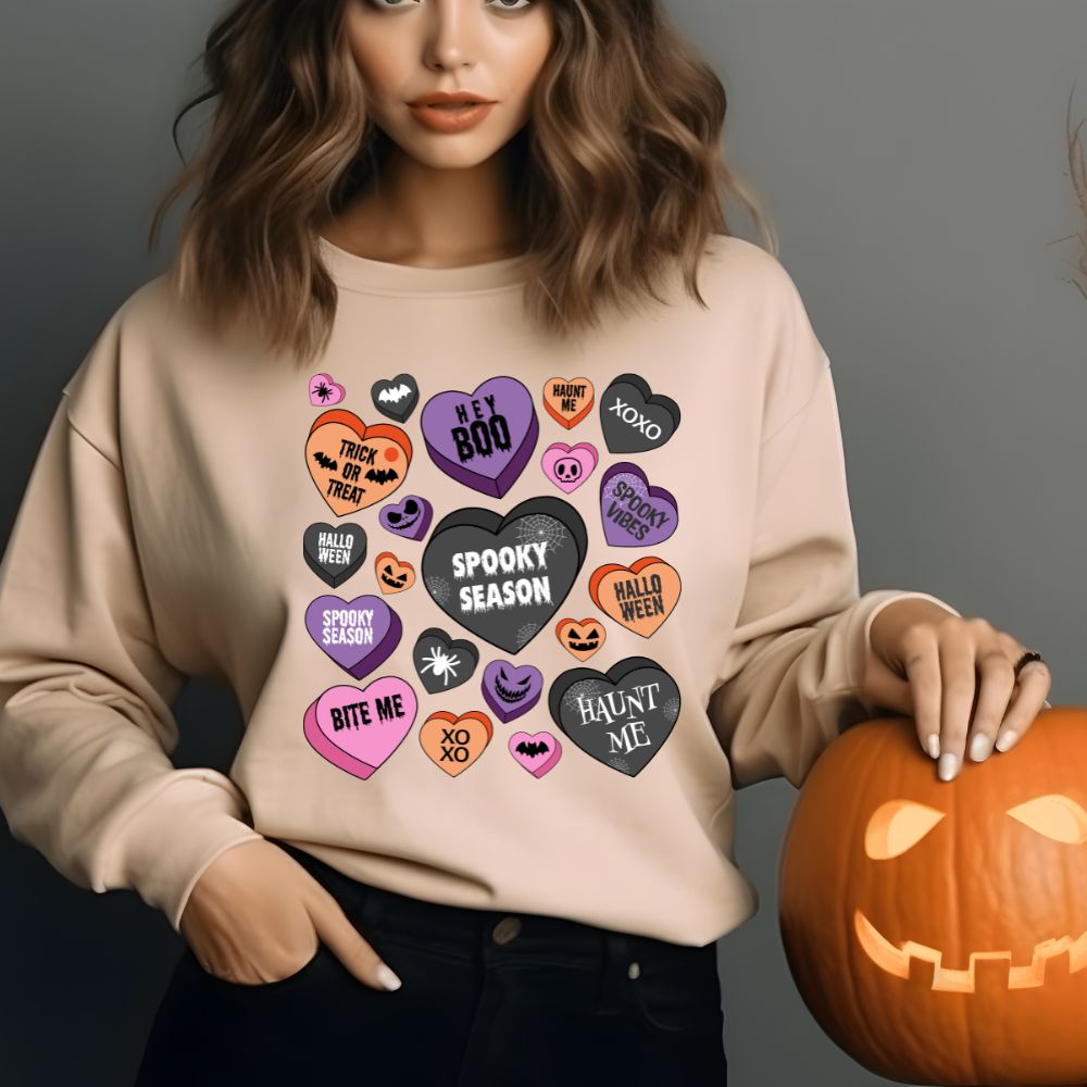 Halloween Heart Candy