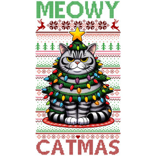 Meowy Catmas Ugly Sweater