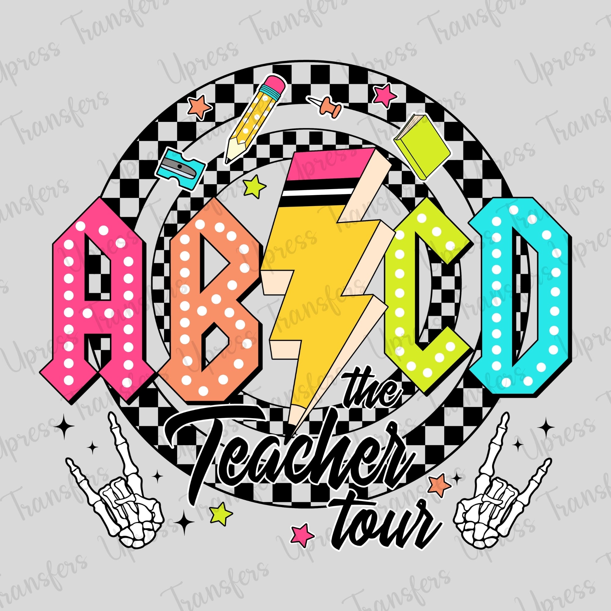 ABCD Teacher Tour Light Sign
