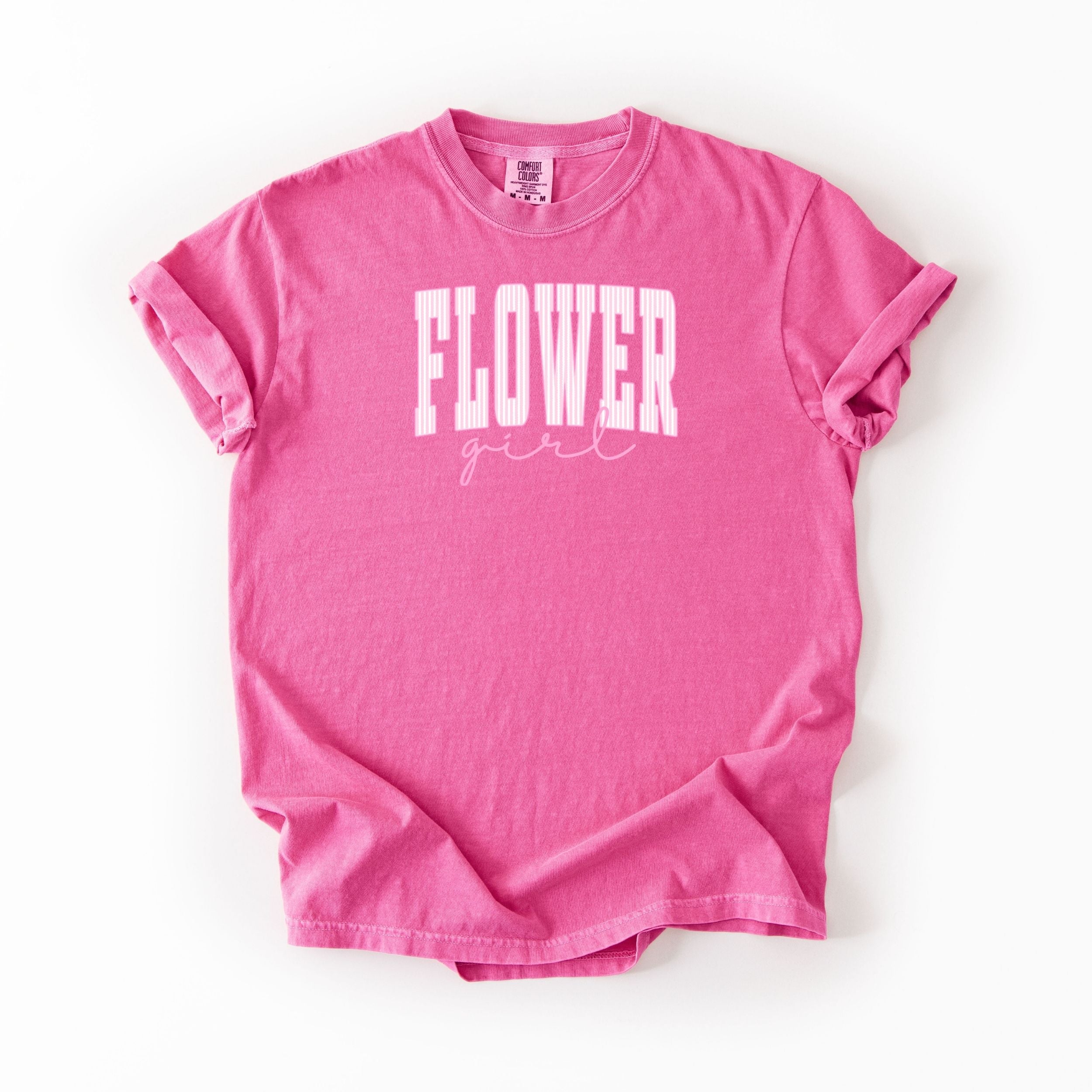 Adorable Flower Girl Striped