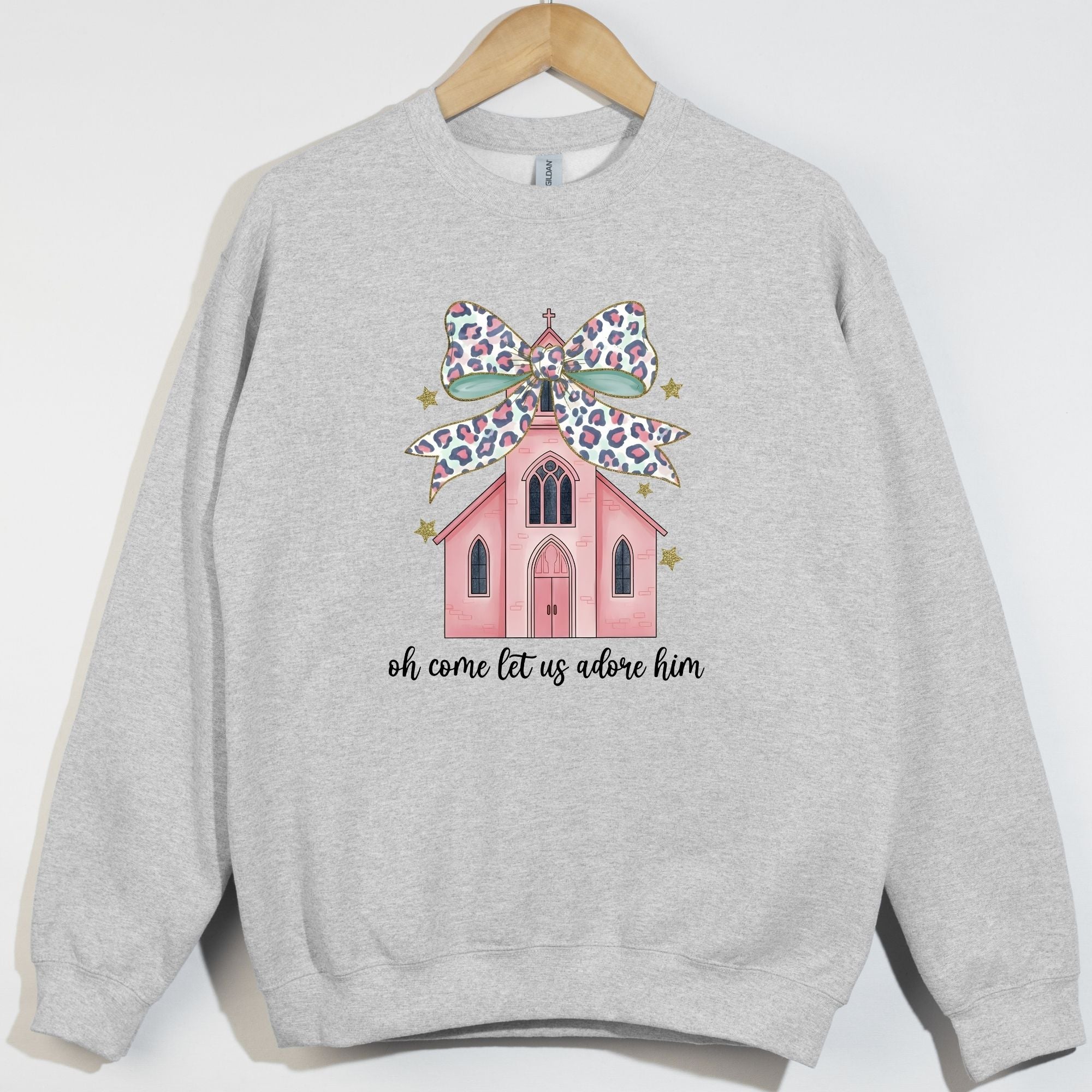 Adore Him Church Pink