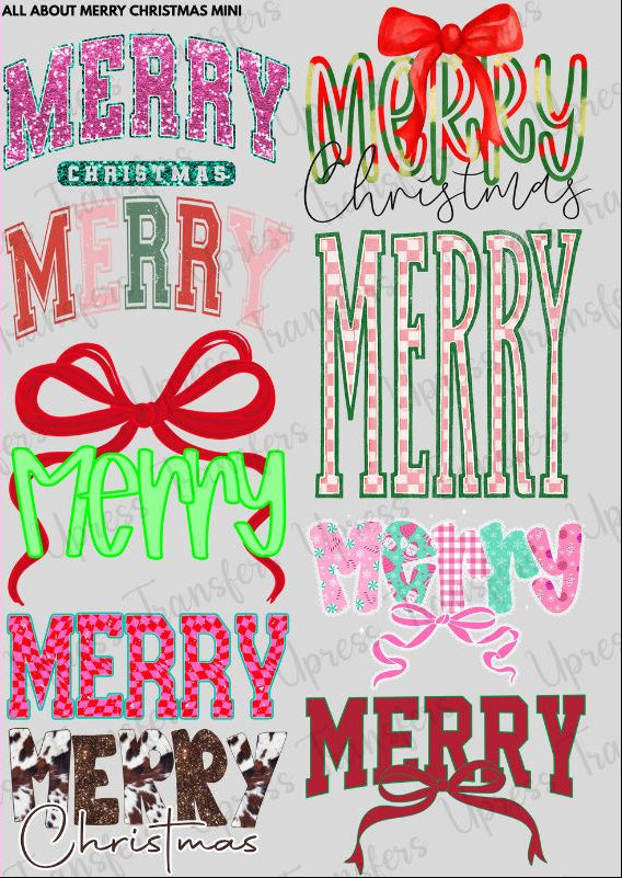 All About Merry Christmas Mini