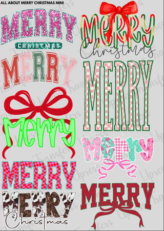 All About Merry Christmas Mini
