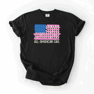 All America Girl Pink Flag
