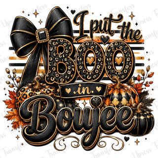All Black Boo Boujee Pumpkin