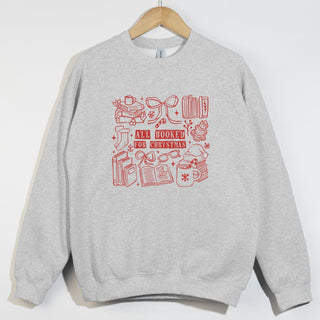 All Booked For Christmas Red