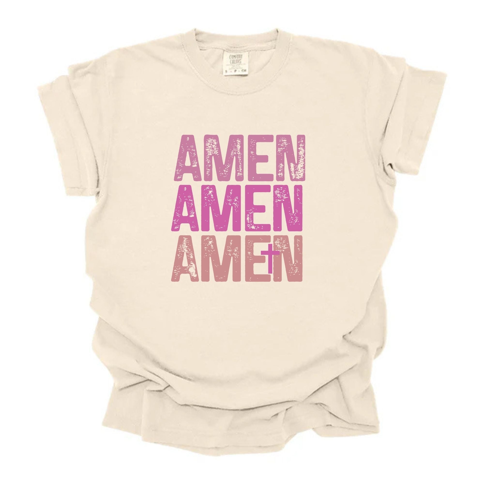 Amen Stacked x3 Distressed