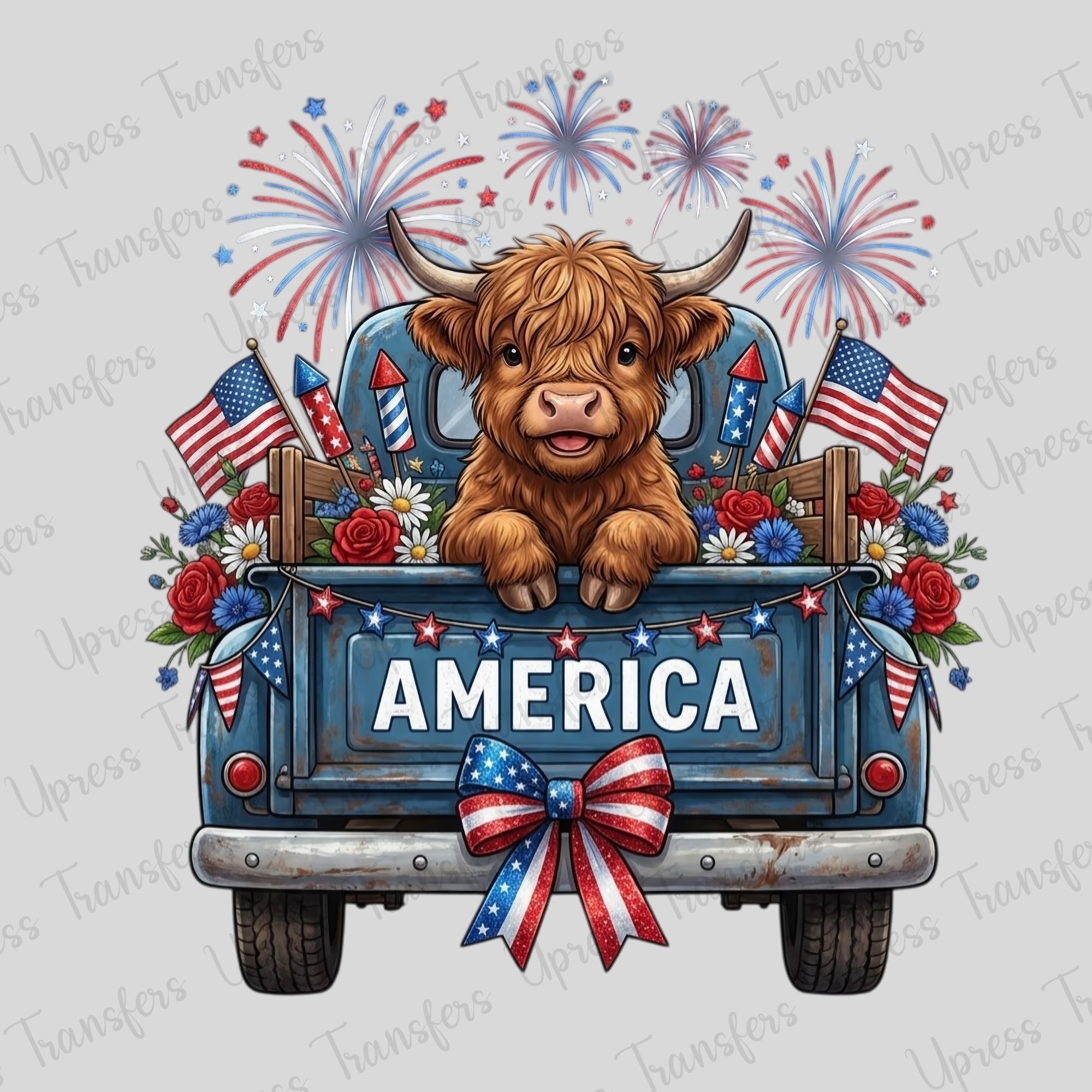 America Back Truck Highland
