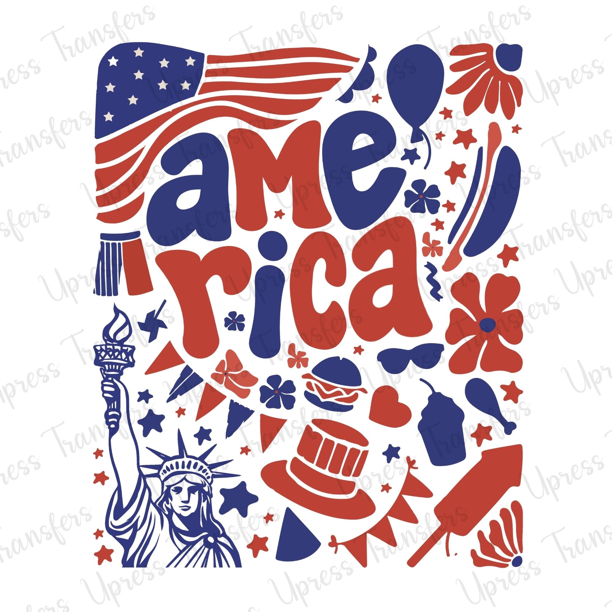 America Boho Layout