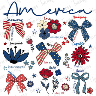 America Bows And Words