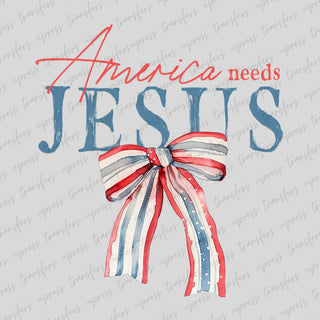 America Needs Jesus Soft