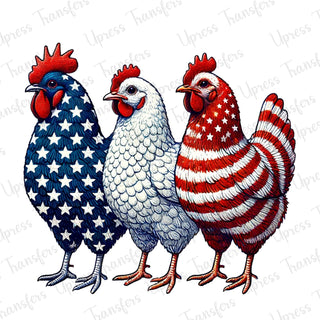 American Chicken Trio