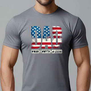 American Dad Flag Letters