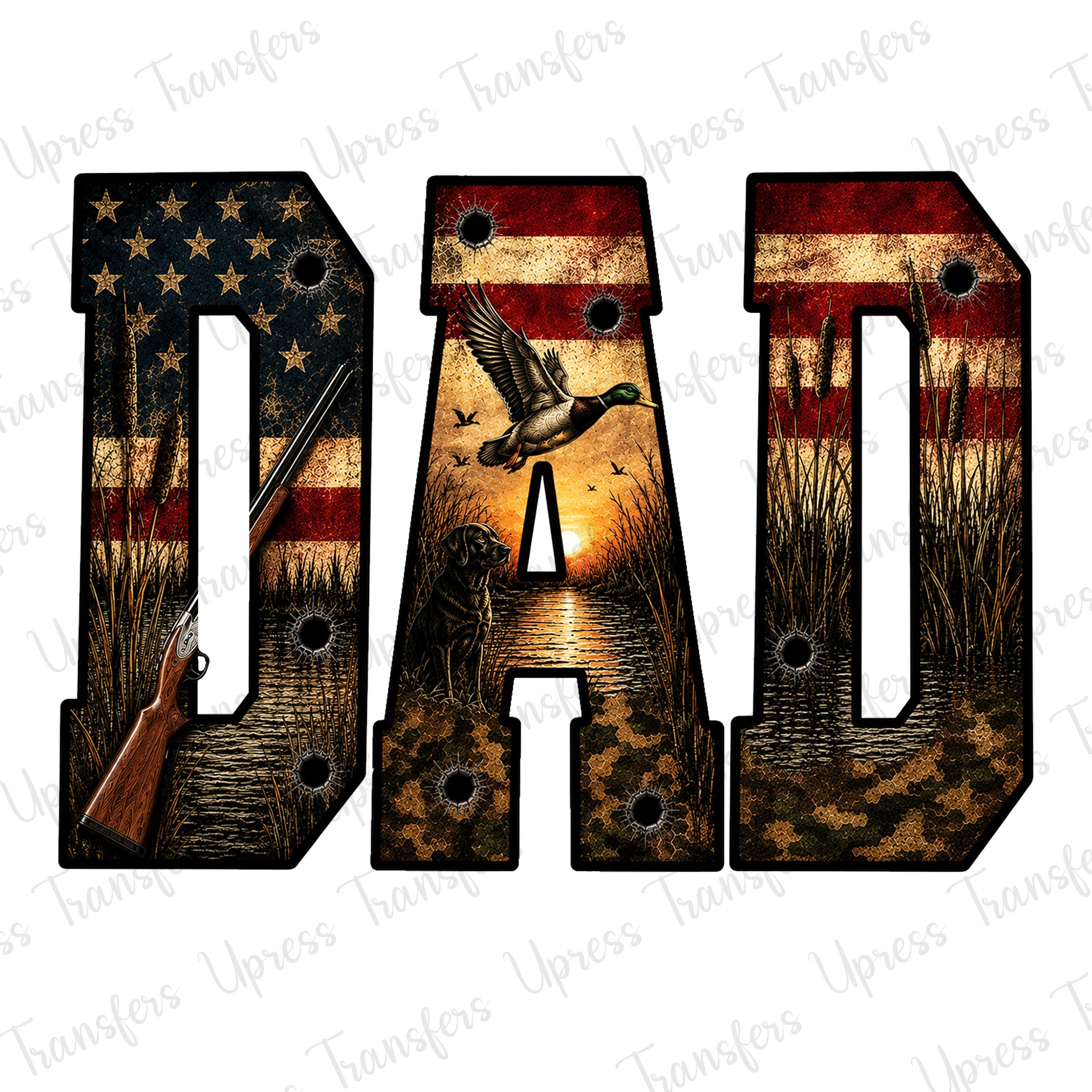American Flag Dad