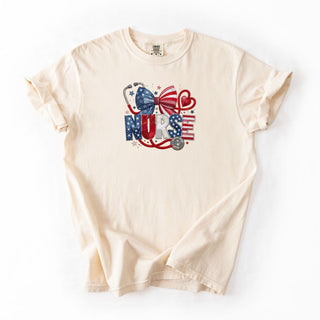 American Flag Stitched Nurse