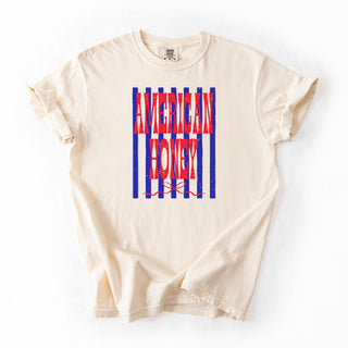 American Honey Dark Blue Stripes