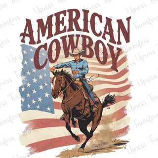 American cowboy flag