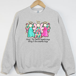 Angels Trio Paint Strokes