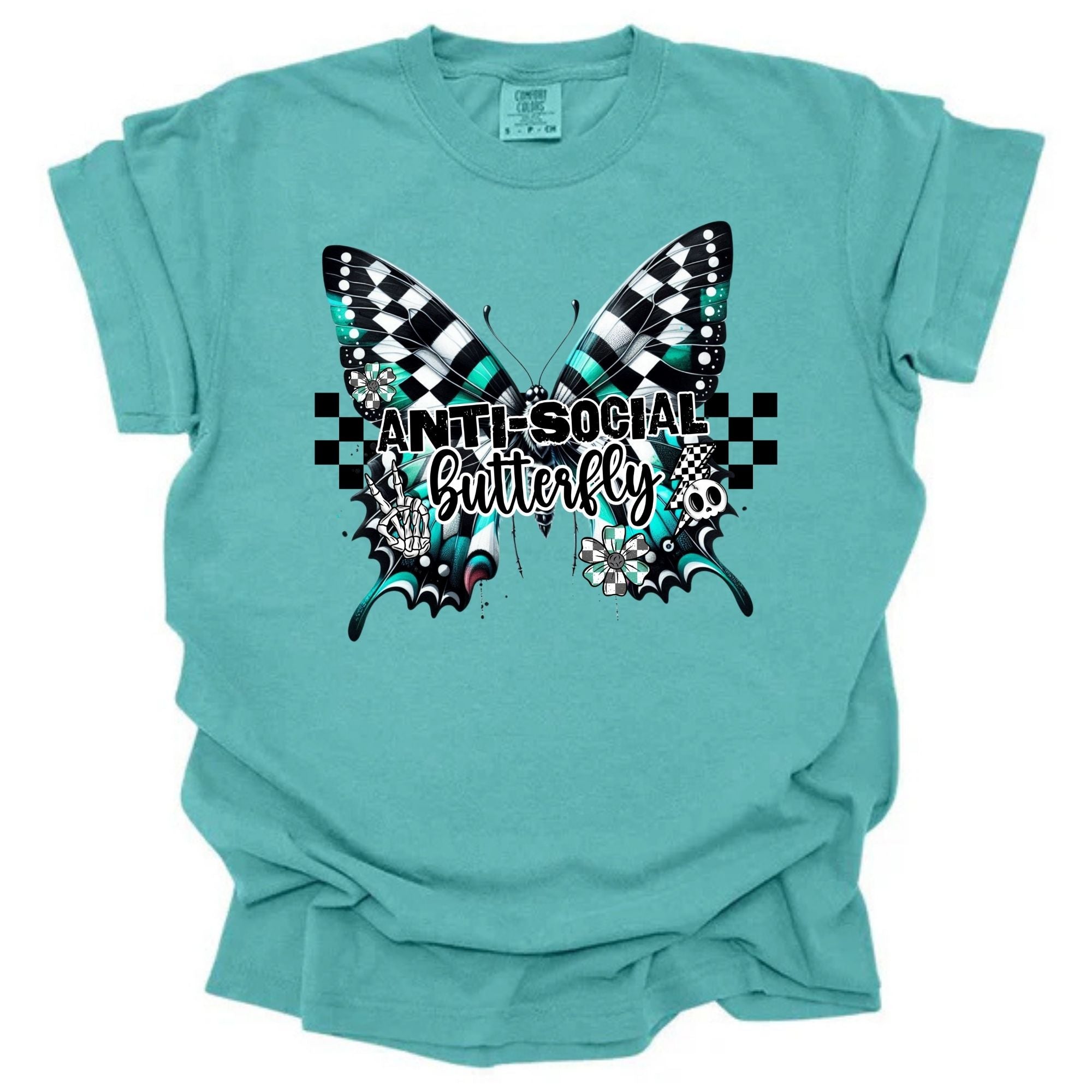 Antisocial Butterfly Checkered