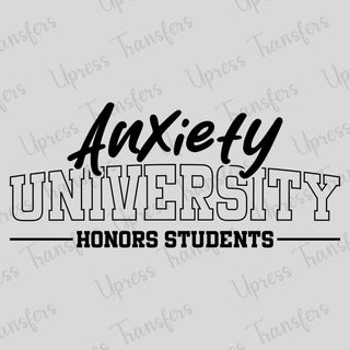 Anxiety Uni Honors Student