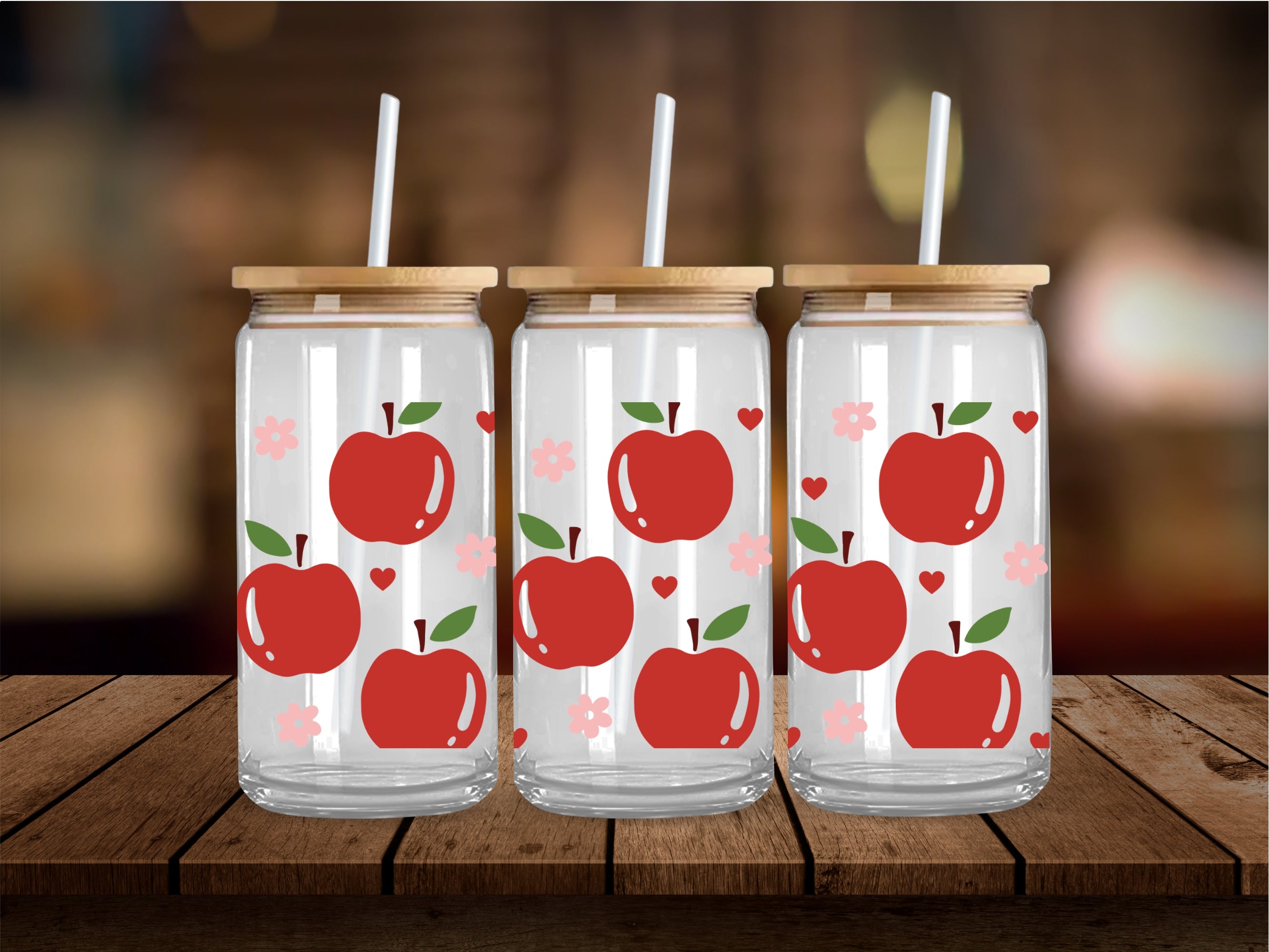 Apples 16 Oz Wrap