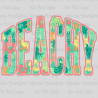 Arched Beachy Tropical