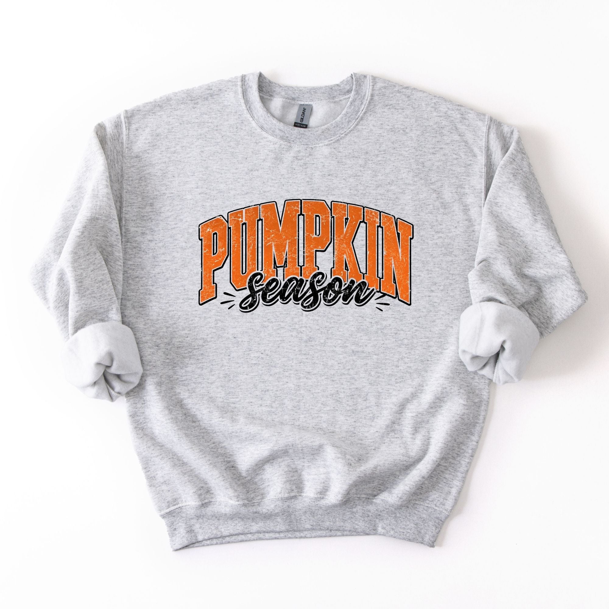 Arched Orange Pumpkin Season