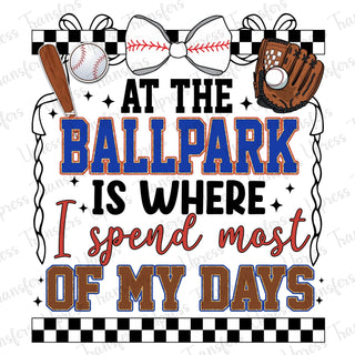 At The Ballpark Is Where
