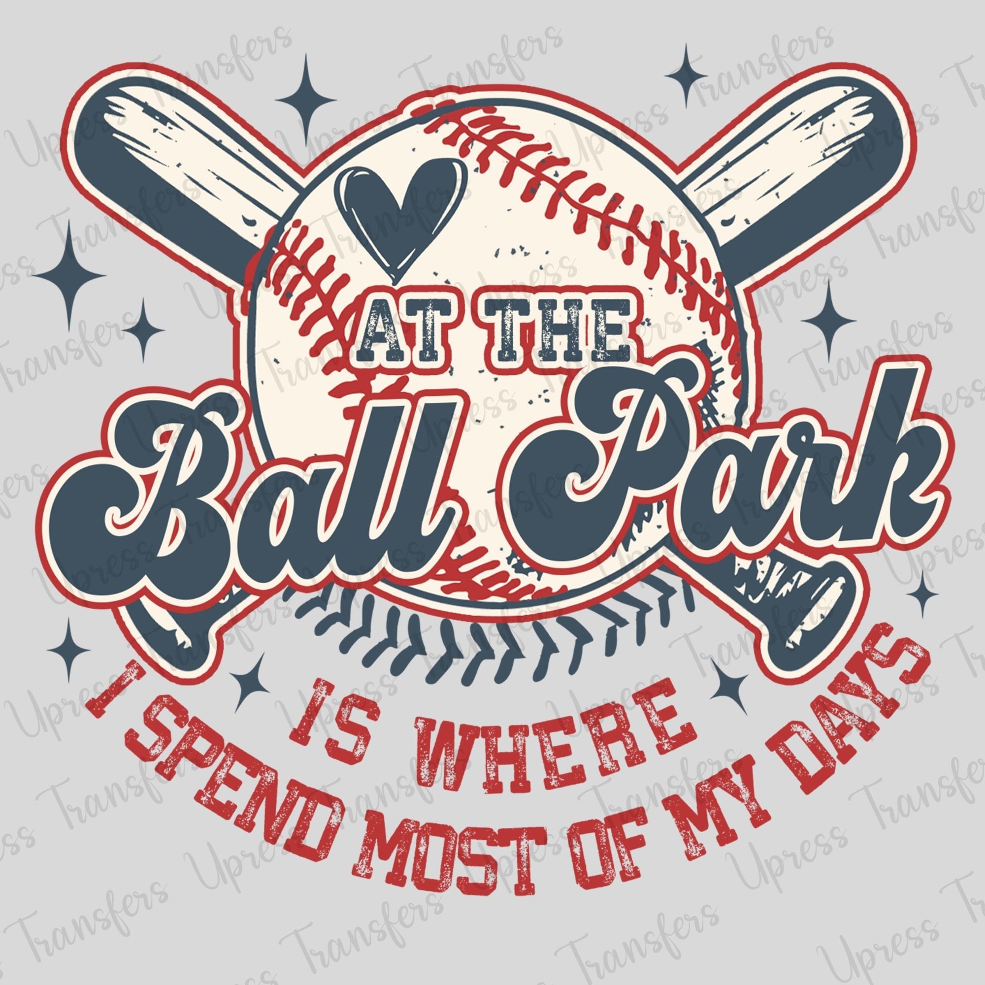 At the Ball Park Faded