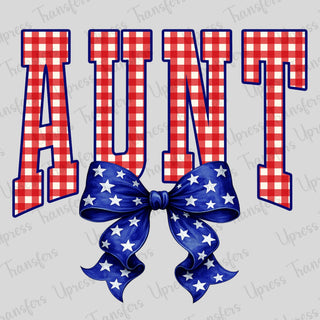 Aunt Red Plaid