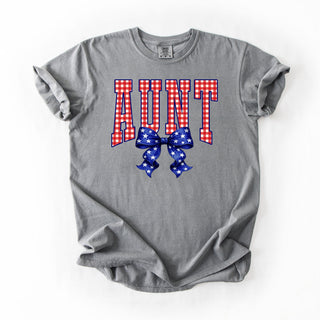 Aunt Red Plaid