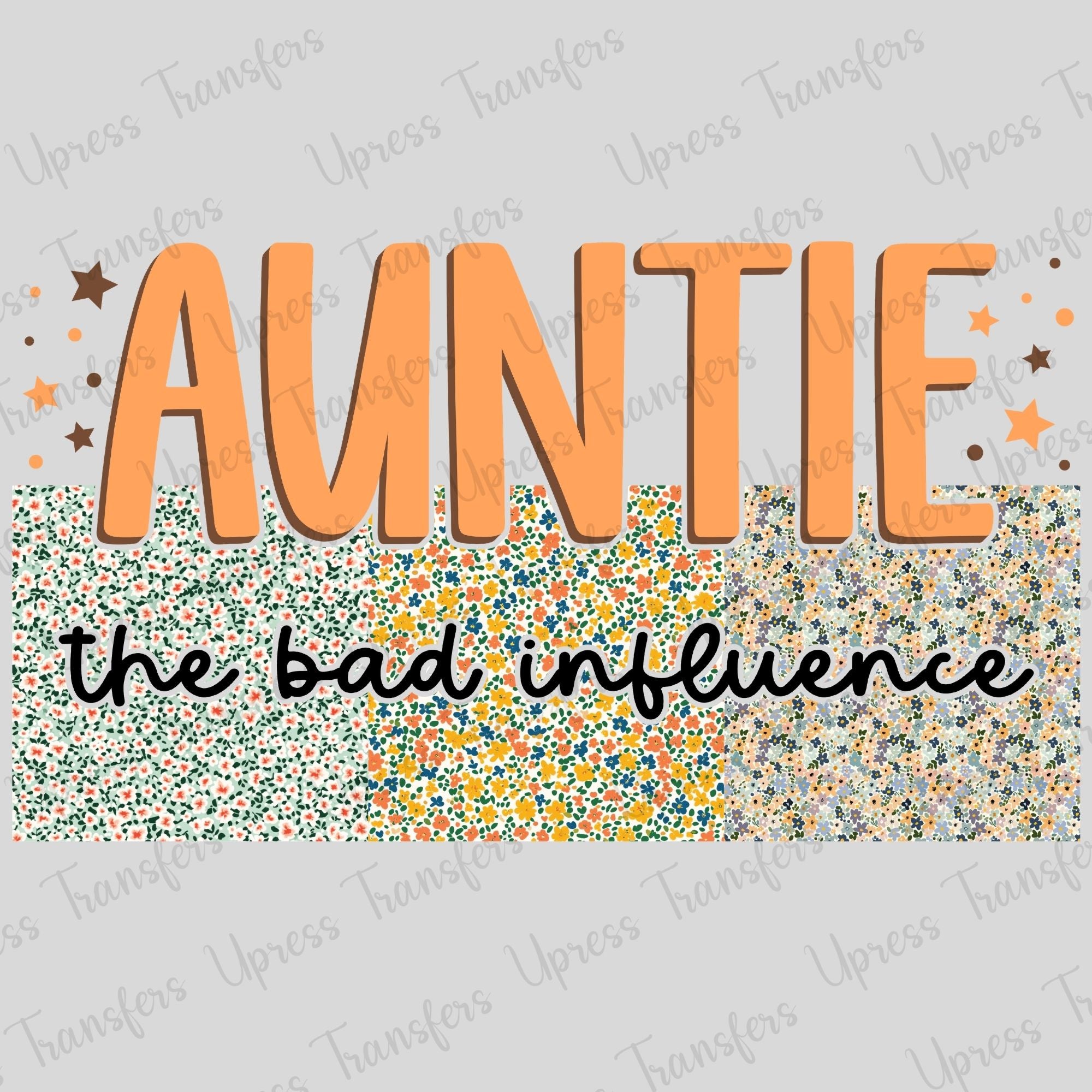 Auntie The Bad Influence Floral