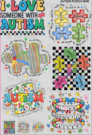 Autism Puzzle Mini