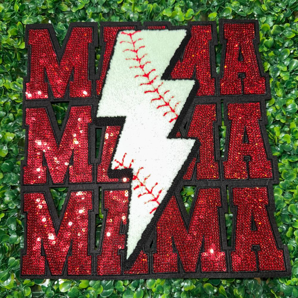 Baseball Lightening Mama