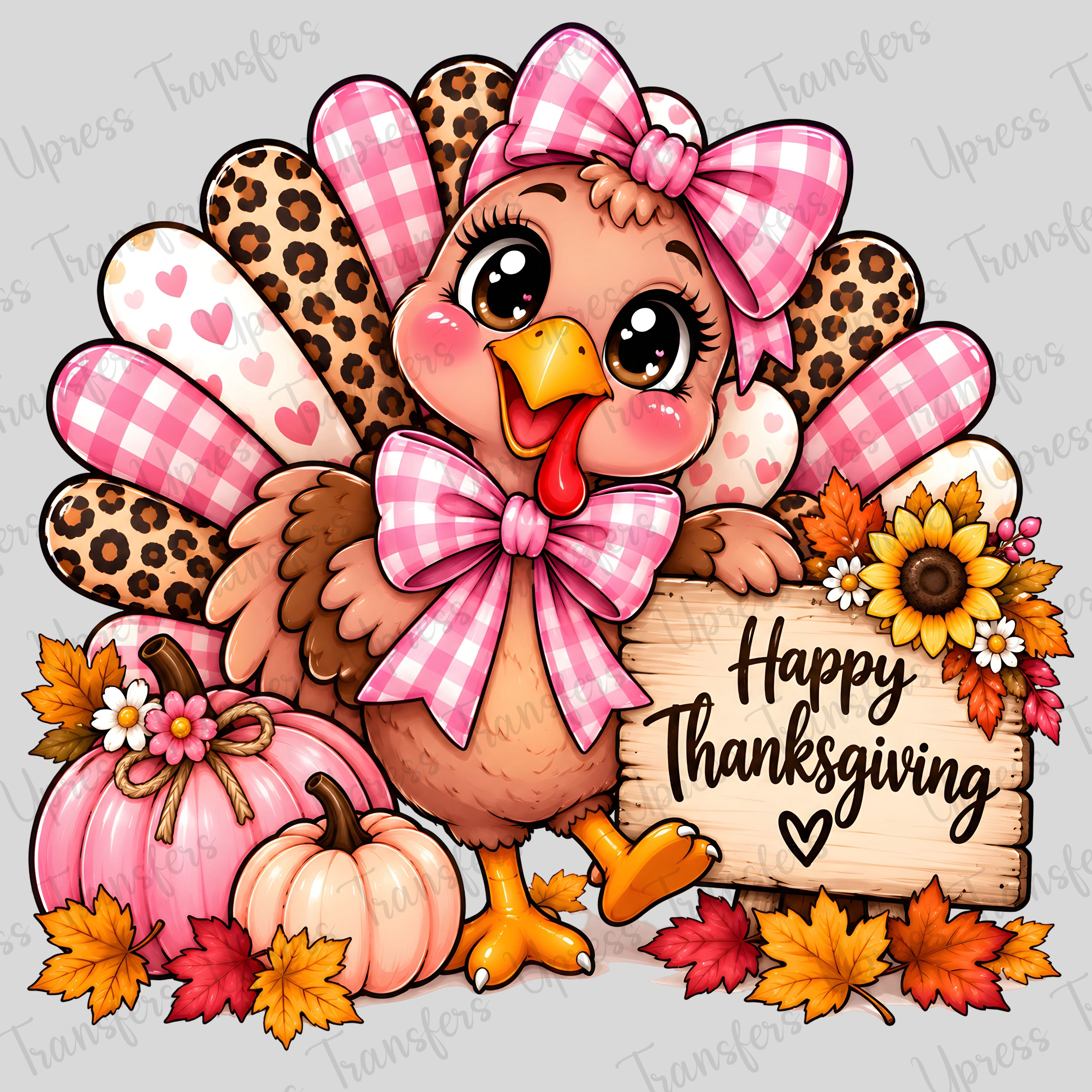 Baby Turkey Gril Pink