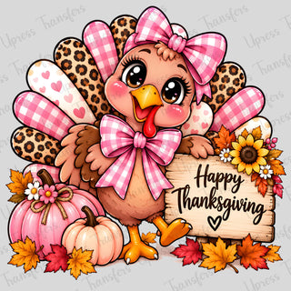 Baby Turkey Gril Pink