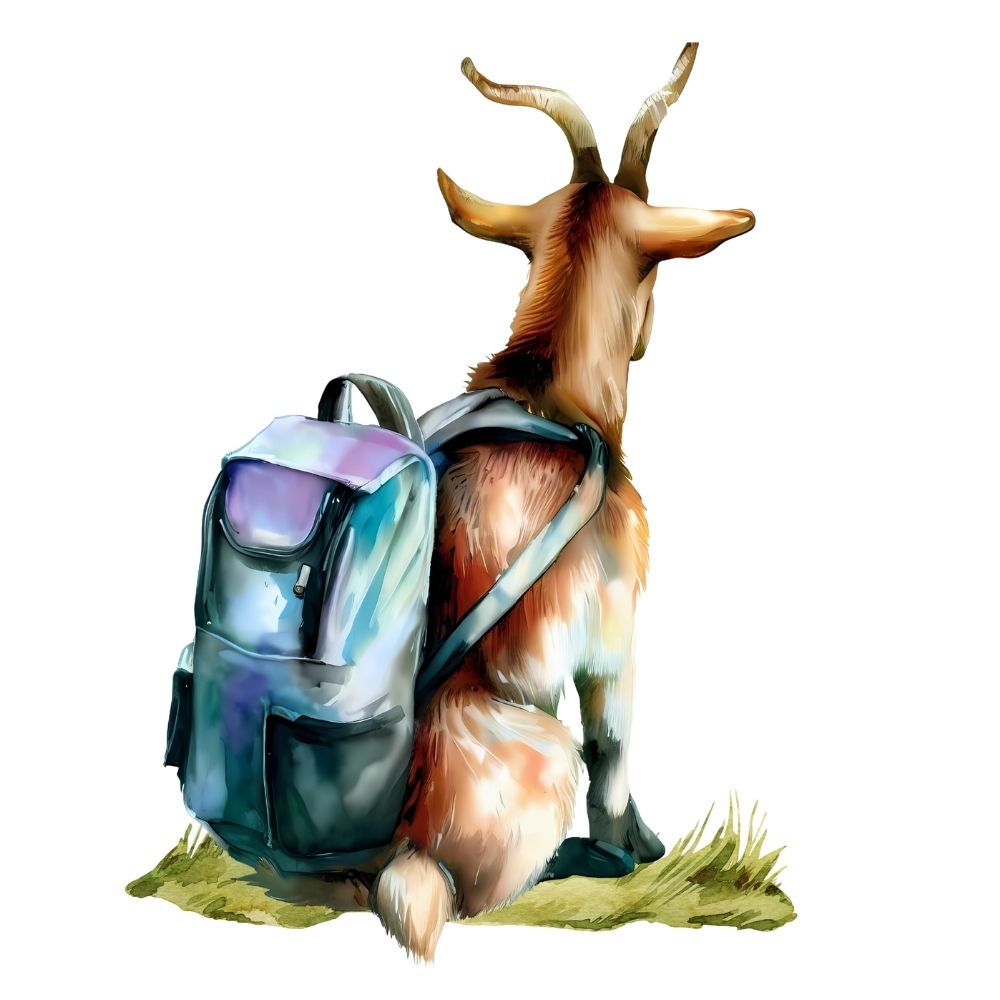 Back To School Goat