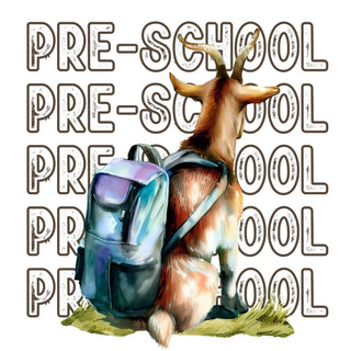 Back To School Goat Pre-School