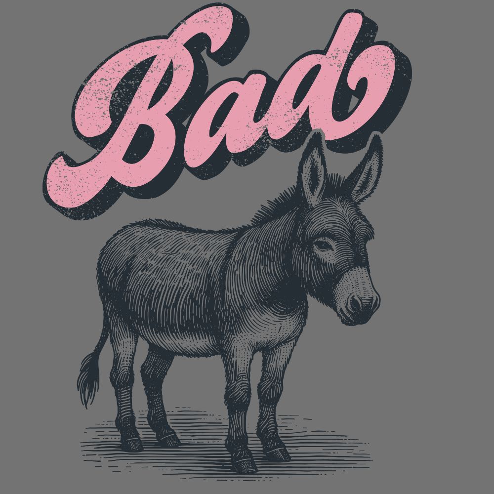 Bad Ass Donkey Pink