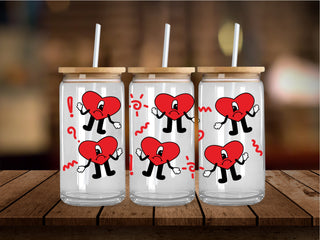 Bad Bunny hearts 16 Oz Wrap