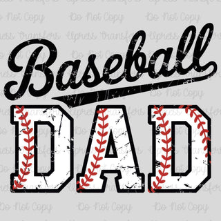 Baseball Dad Distressed